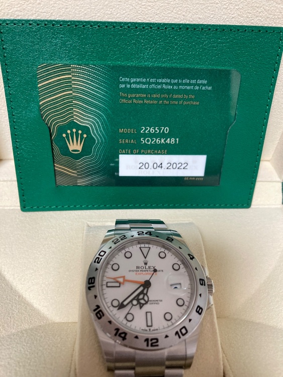 ロレックス エクスプローラー （高級時計）の商品画像 - 査定依頼日：2026年3月3日 - 最高査定価格：1,800,000円