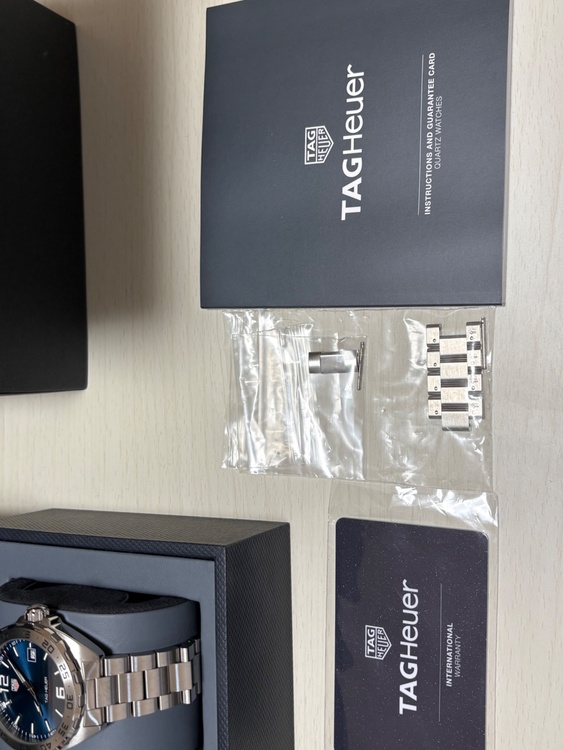 タグホイヤー フォーミュラ （高級時計）の商品画像 - 査定依頼日：2026年2月21日 - 最高査定価格：1,250,000円