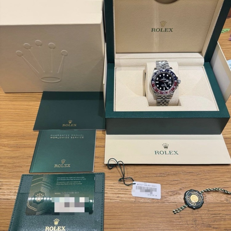 126710BLRO ペプシ　ジュビリー　2021（高級時計）の商品画像 - 査定依頼日：2026年7月9日 - 最高査定価格：3,700,000円