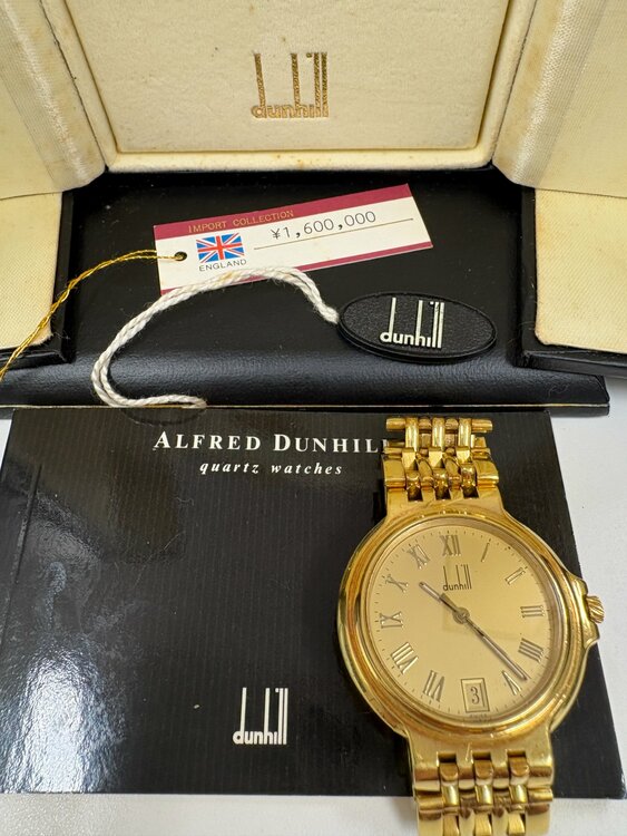 その他 その他 ダンヒルエリート18金無垢（高級時計）の商品画像 - 査定依頼日：2026年3月4日 - 最高査定価格：1,800,000円