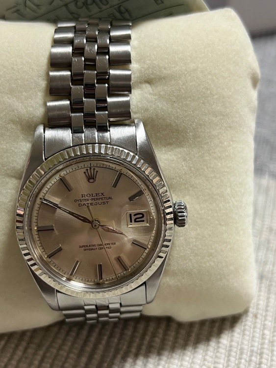 ロレックス デイトジャスト 160（高級時計）の商品画像 - 査定依頼日：2025年12月12日 - 最高査定価格：750,000円