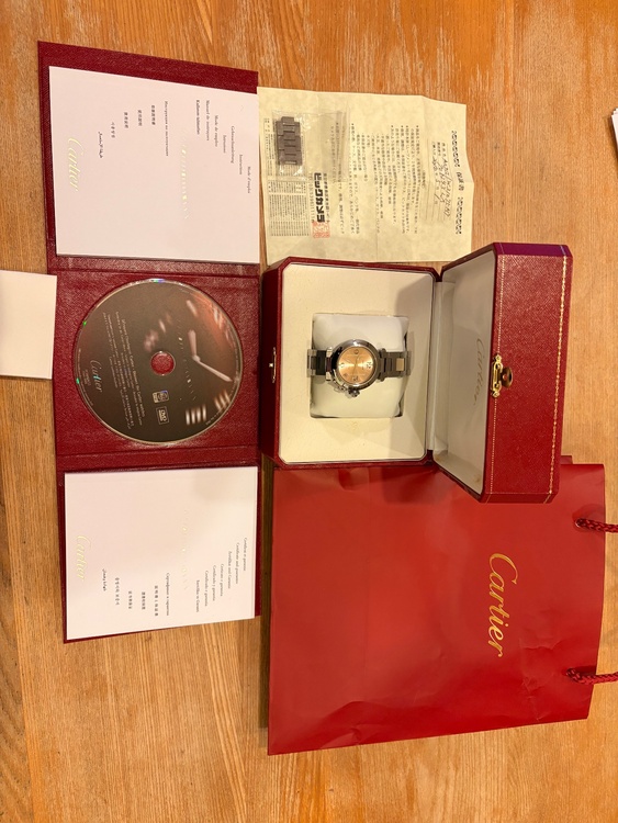 カルティエ パシャ （高級時計）の商品画像 - 査定依頼日：2026年1月4日 - 最高査定価格：290,000円