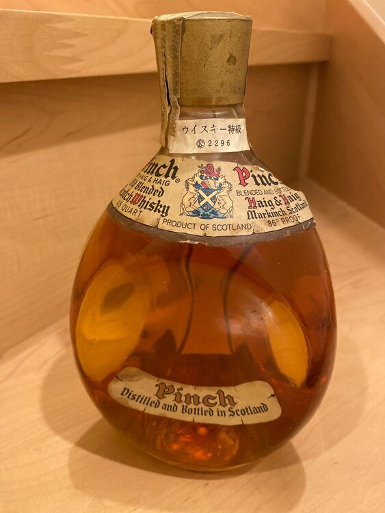 Pinch 760ml（お酒）の商品画像 - 査定依頼日：2025年1月17日 - 最高査定価格：500円