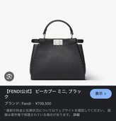 フェンディ  （ブランドバッグ）の商品画像 - 査定依頼日：2025年5月20日 - 最高査定価格：260,000円