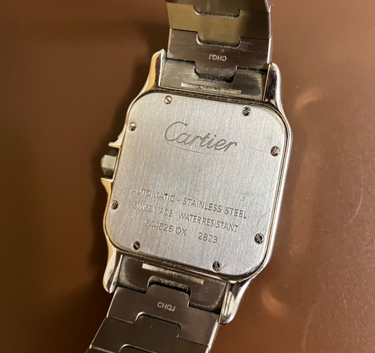 カルティエ サントス サントス ガルべXL 2823 （高級時計）の商品画像 - 査定依頼日：2026年4月3日 - 最高査定価格：780,000円