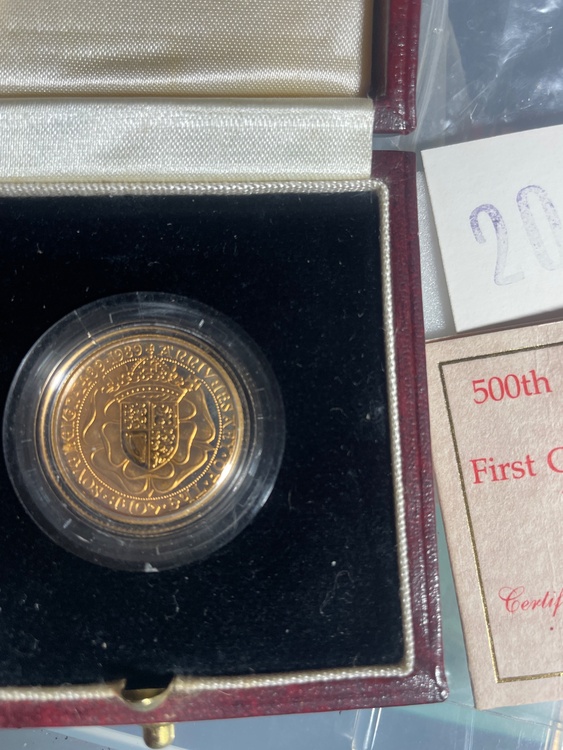 イギリス金貨500周年ロイヤルミント（金・貴金属）の商品画像 - 査定依頼日：2026年2月9日 - 最高査定価格：1,000,000円