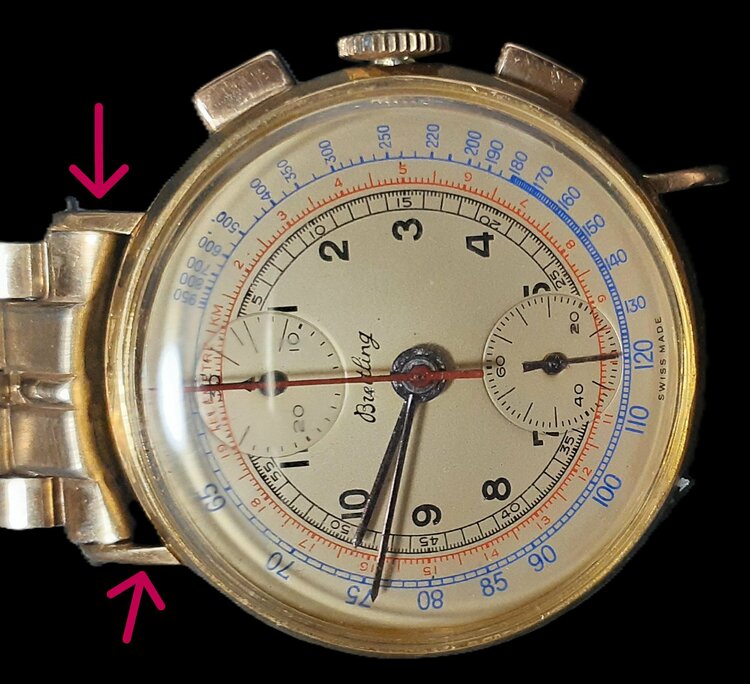 ﾌﾞﾗｲﾄﾘﾝｸﾞRef173クロノグラフ18K無垢（高級時計）の商品画像 - 査定依頼日：2025年12月9日 - 最高査定価格：650,000円