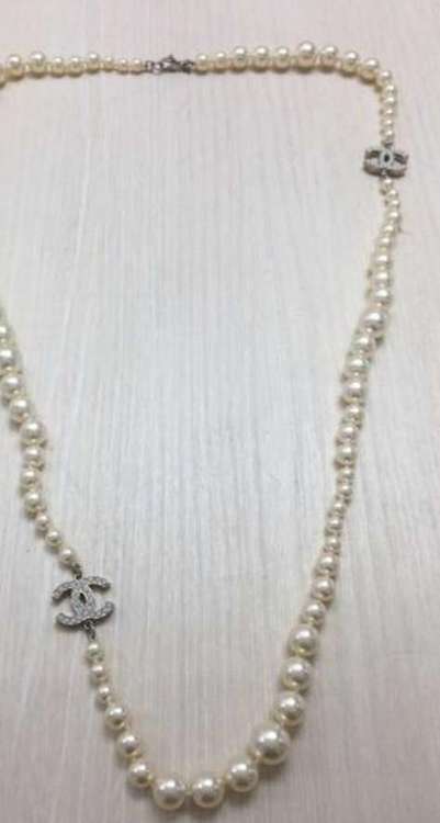 シャネルパールネックレス（宝石）の商品画像 - 査定依頼日：2023年3月4日 - 最高査定価格：10,000円