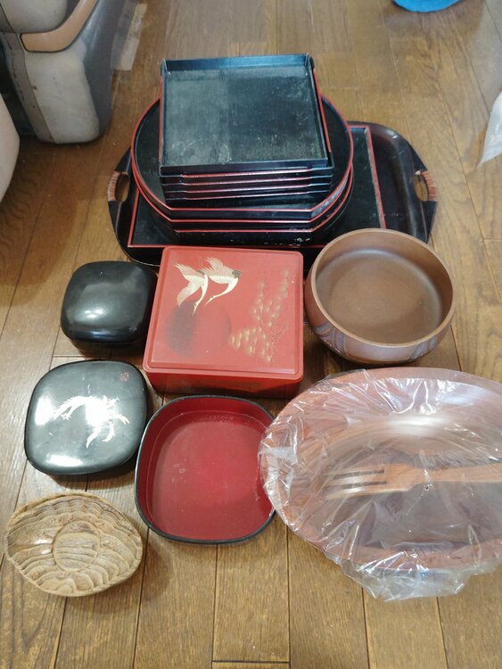 漆器　大量（食器）の商品画像 - 査定依頼日：2026年5月29日 - 最高査定価格：20,000円