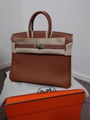 バーキン25（ブランドバッグ）の商品画像 - 査定依頼日：2025年8月21日 - 最高査定価格：2,950,000円