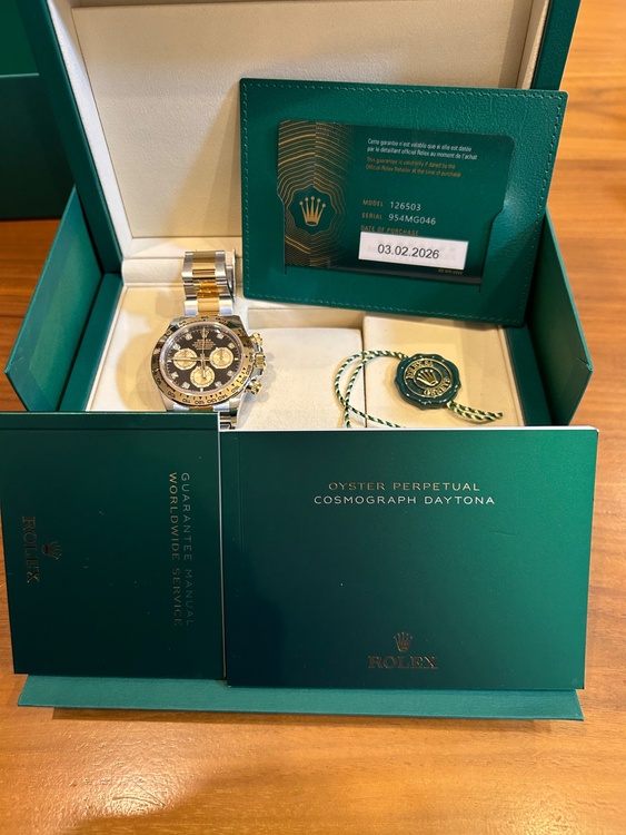 126503（高級時計）の商品画像 - 査定依頼日：2026年2月4日 - 最高査定価格：4,850,000円