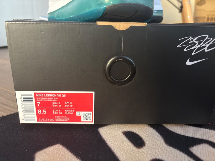 NIKE LEBRON V II QS 25cm（古着・ファッション）の商品画像 - 査定依頼日：2026年8月22日 - 最高査定価格：5,000円