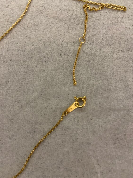 18金ネックレス（金・貴金属）の商品画像 - 査定依頼日：2023年12月7日 - 最高査定価格：50,000円