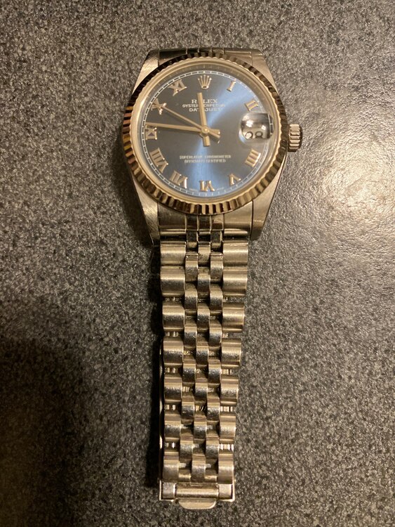 ロレックス デイトジャスト （高級時計）の商品画像 - 査定依頼日：2025年2月15日 - 最高査定価格：1,150,000円