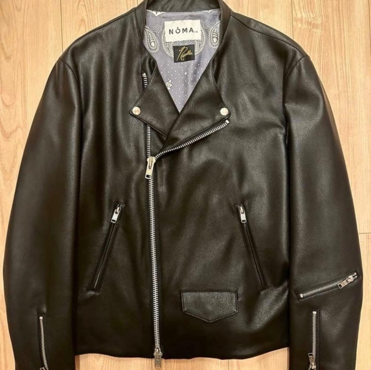 Needles、noma.t.d コラボレザージャケット（古着・ファッション）の商品画像 - 査定依頼日：2025年11月18日 - 最高査定価格：20,000円