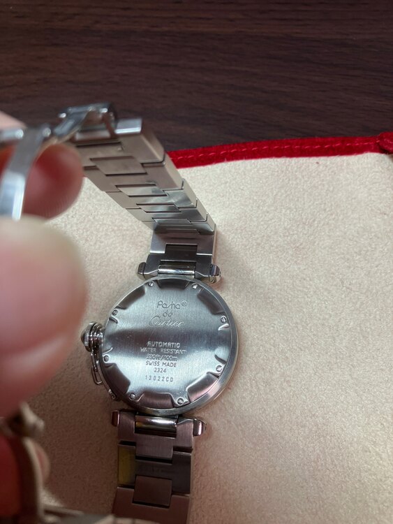 カルティエ パシャ W31043M（高級時計）の商品画像 - 査定依頼日：2025年4月8日 - 最高査定価格：250,000円