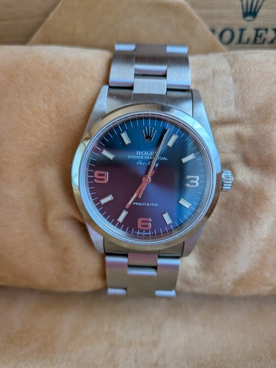 ロレックス エアキング 1400（高級時計）の商品画像 - 査定依頼日：2026年1月19日 - 最高査定価格：680,000円