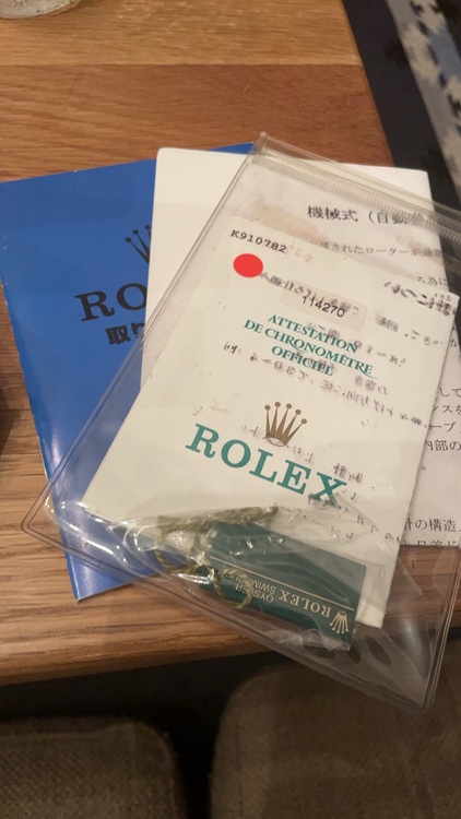 ロレックス エクスプローラー 11427（高級時計）の商品画像 - 査定依頼日：2025年10月30日 - 最高査定価格：900,000円