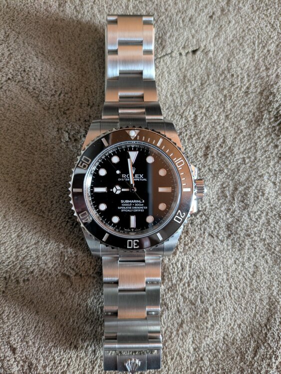 ロレックス サブマリーナー 124060（高級時計）の商品画像 - 査定依頼日：2026年2月1日 - 最高査定価格：1,930,000円