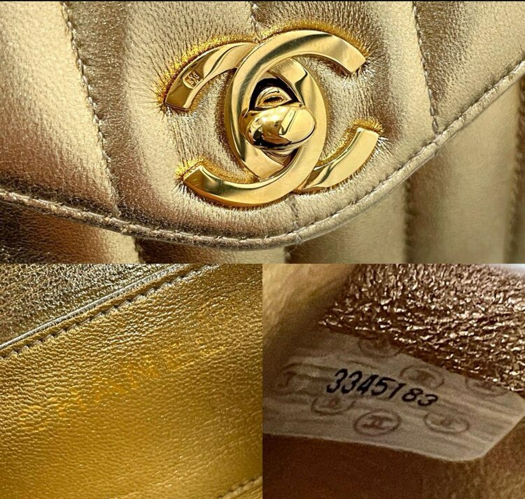  シャネル　マドモアゼル ショルダーバッグ ゴールド（ブランドバッグ）の商品画像 - 査定依頼日：2025年2月4日 - 最高査定価格：350,000円