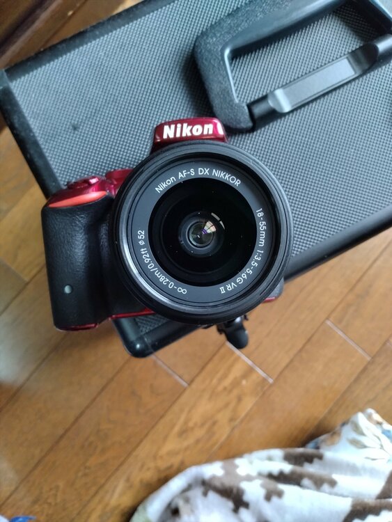D5500レッドモデルレンズキット（カメラ）の商品画像 - 査定依頼日：2026年4月15日 - 最高査定価格：24,500円