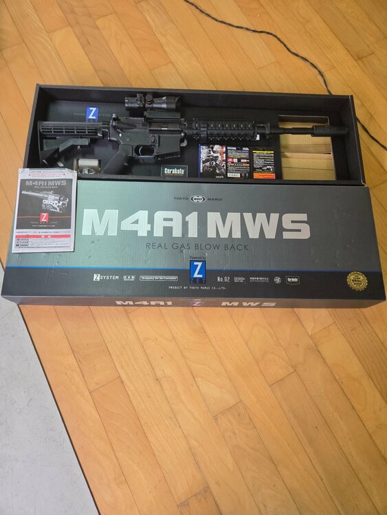 東京マルイ　M4R1MWS　（エアガン・ミリタリー用品）の商品画像 - 査定依頼日：2026年6月14日 - 最高査定価格：25,000円