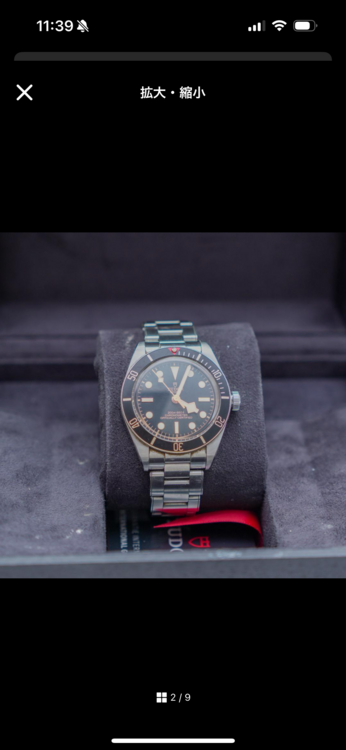 チューダー ブラックベイ 79030（高級時計）の商品画像 - 査定依頼日：2025年4月8日 - 最高査定価格：350,000円