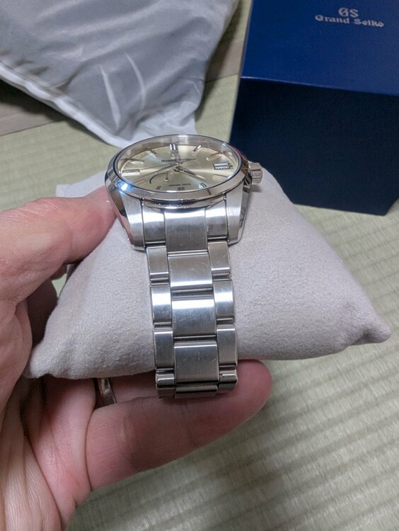セイコー グランドセイコー SBGA437（高級時計）の商品画像 - 査定依頼日：2026年2月5日 - 最高査定価格：450,000円