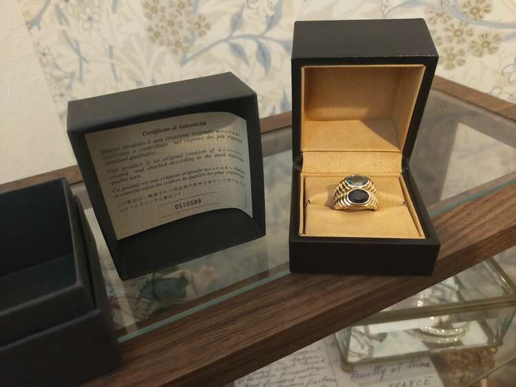 ブルガリ　ドッピオバチェラートリング　12号か13号（金・貴金属）の商品画像 - 査定依頼日：2025年4月20日 - 最高査定価格：400,000円