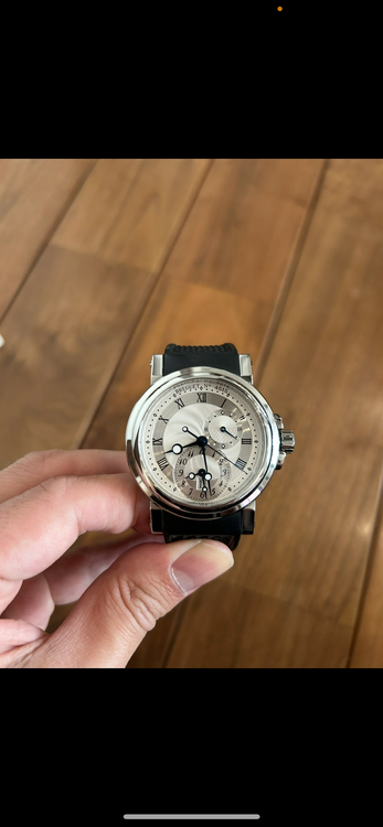 ブレゲ マリーン G5857ST125Zu（高級時計）の商品画像 - 査定依頼日：2025年5月2日 - 最高査定価格：1,700,000円