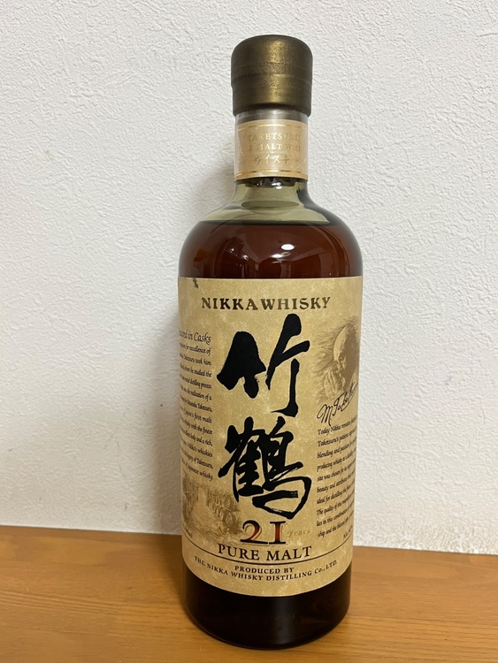 竹鶴（お酒）の商品画像 - 査定依頼日：2025年6月27日 - 最高査定価格：53,000円