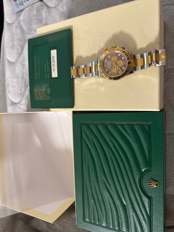 ロレックス デイトナ 116503n（高級時計）の商品画像 - 査定依頼日：2025年1月27日 - 最高査定価格：3,900,000円