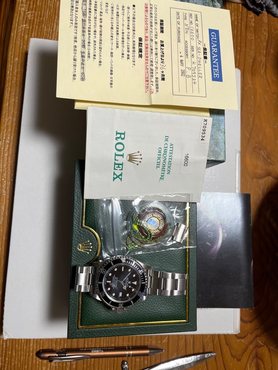 ロレックス シードゥエラー 1660（高級時計）の商品画像 - 査定依頼日：2026年1月31日 - 最高査定価格：1,500,000円