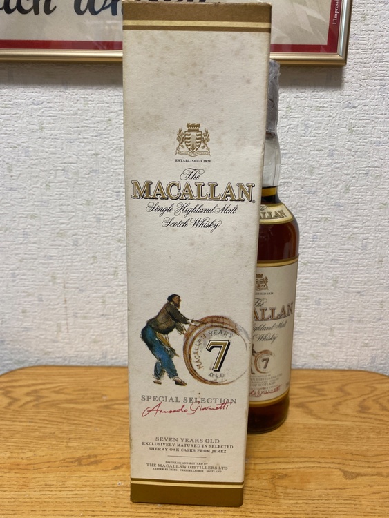 マッカラン7年 ジオベネッティ 700ml40%（お酒）の商品画像 - 査定依頼日：2025年12月21日 - 最高査定価格：50,000円