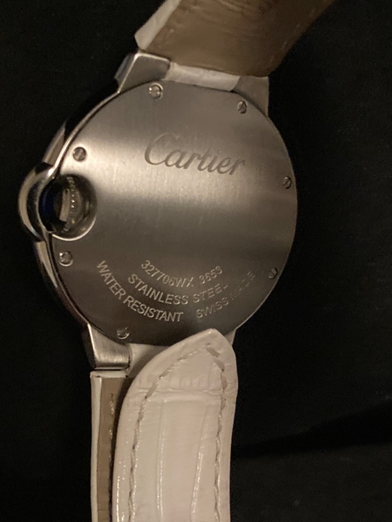 カルティエ バロンブルー water resistant swiss madd（高級時計）の商品画像 - 査定依頼日：2025年7月6日 - 最高査定価格：650,000円