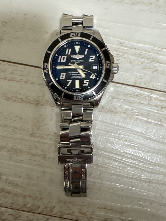 ブライトリング スーパーオーシャン a1739（高級時計）の商品画像 - 査定依頼日：2025年6月6日 - 最高査定価格：270,000円