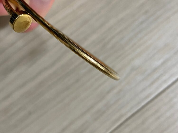 カルティエ　ジュストアンクル（金・貴金属）の商品画像 - 査定依頼日：2024年11月15日 - 最高査定価格：800,000円