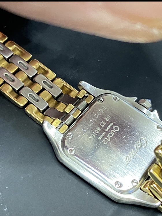 カルティエ パンテールSM 3ロウダイヤ（高級時計）の商品画像 - 査定依頼日：2026年2月1日 - 最高査定価格：1,500,000円