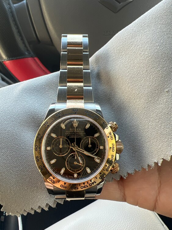 ロレックス デイトナ 11650（高級時計）の商品画像 - 査定依頼日：2025年1月28日 - 最高査定価格：3,100,000円