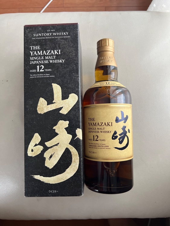 ウイスキー サントリー山崎（お酒）の商品画像 - 査定依頼日：2026年7月5日 - 最高査定価格：20,800円