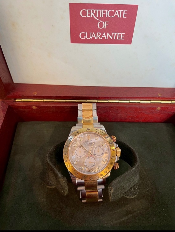 ロレックス デイトナ 11652（高級時計）の商品画像 - 査定依頼日：2026年1月31日 - 最高査定価格：4,300,000円