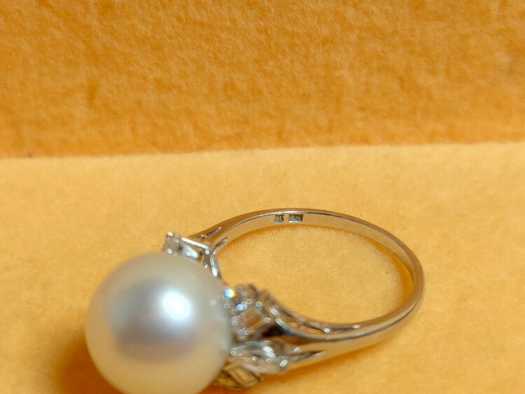 ミキモト プラチナ 真珠 指輪（宝石）の商品画像 - 査定依頼日：2026年3月26日 - 最高査定価格：40,000円