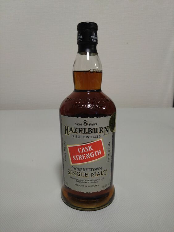 ヘーゼルバーン8年（お酒）の商品画像 - 査定依頼日：2025年11月17日 - 最高査定価格：16,000円