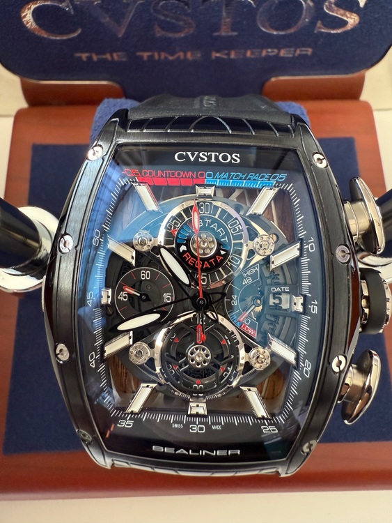 クストス チャレンジ　シーライナー　クロノ　レガッタ（高級時計）の商品画像 - 査定依頼日：2025年11月20日 - 最高査定価格：1,250,000円