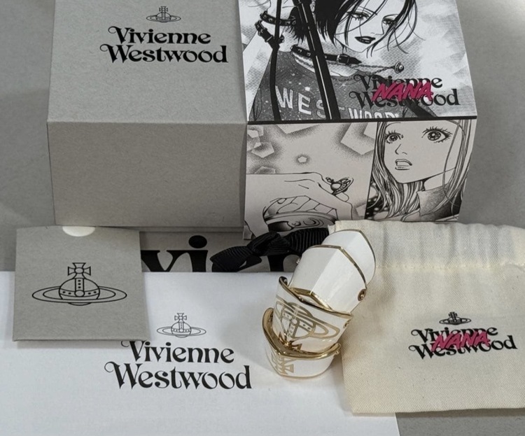 vivienne westwood×NANAアーマーリング（古着・ファッション）の商品画像 - 査定依頼日：2026年2月6日 - 最高査定価格：100,000円
