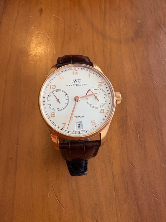 ポルトギーゼ オートマティック 7デイズ（高級時計）の商品画像 - 査定依頼日：2025年9月20日 - 最高査定価格：1,300,000円