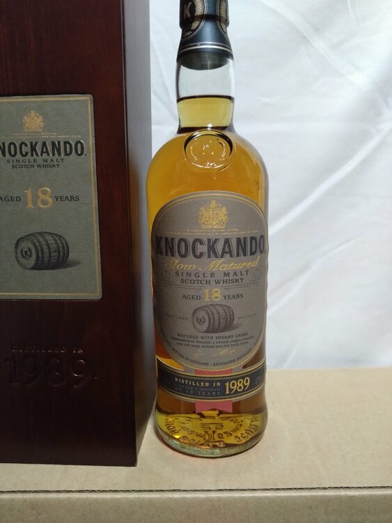ノッカンドゥ18年　1989（お酒）の商品画像 - 査定依頼日：2026年3月23日 - 最高査定価格：15,000円