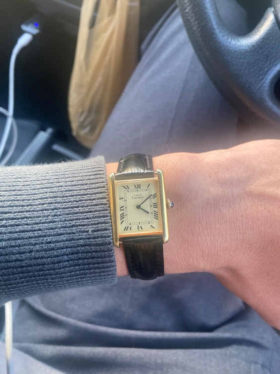 カルティエ タンク 609750（高級時計）の商品画像 - 査定依頼日：2025年11月8日 - 最高査定価格：450,000円