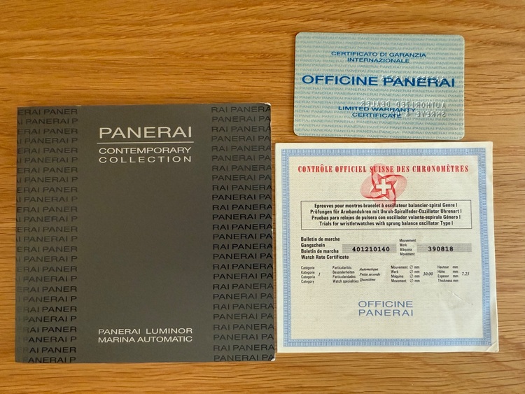 パネライ ルミノール PAM0012（高級時計）の商品画像 - 査定依頼日：2025年8月19日 - 最高査定価格：550,000円