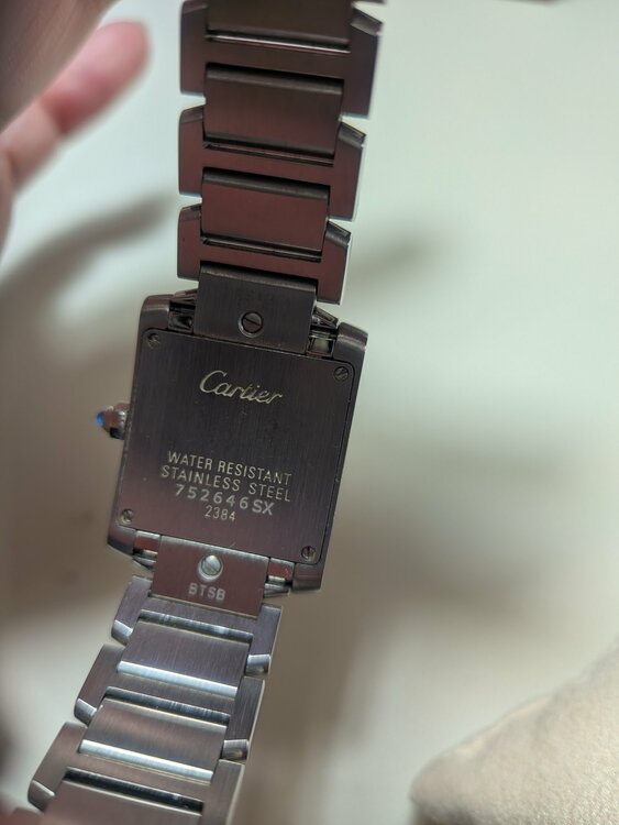 カルティエ タンク（高級時計）の商品画像 - 査定依頼日：2026年9月25日 - 最高査定価格：480,000円